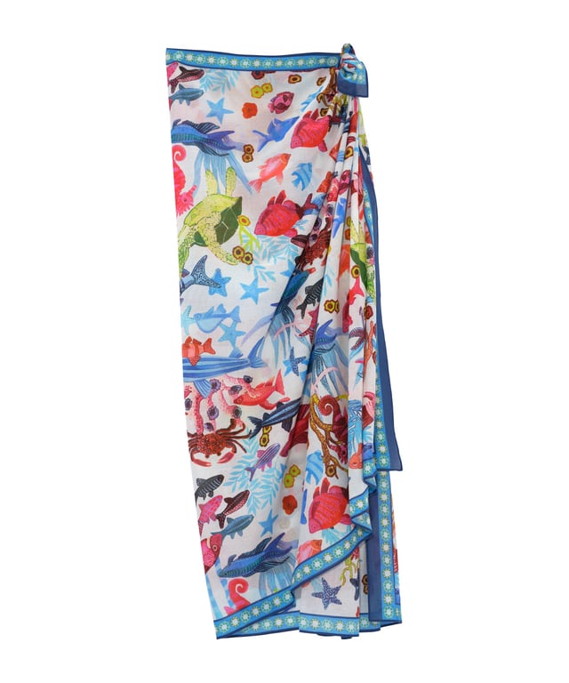 Underwater Seas Sarong Wrap