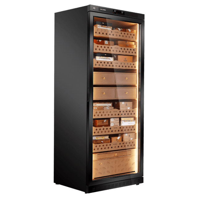 MON5800A Premium Electronic Cigar Humidor | 2500 Cigars