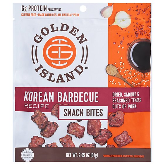 Golden Island Korean Bbq Pork Bites 2.85oz - 2.85 OZ