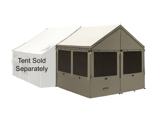 Enclosed Awning Accessory for Cabin Lodge