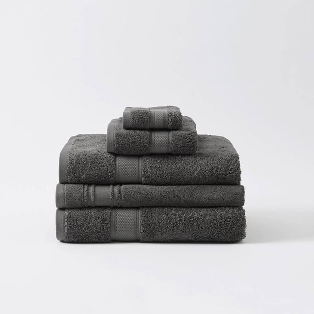 Egyptian Indulgence Towel - Granite