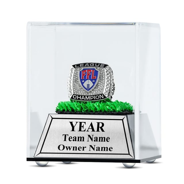 Personalized Ring Display Case
