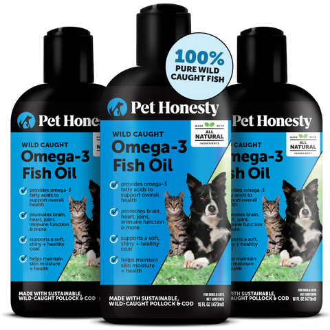 Omega-3 Fish Oil 3-Pack (48 Ounces)