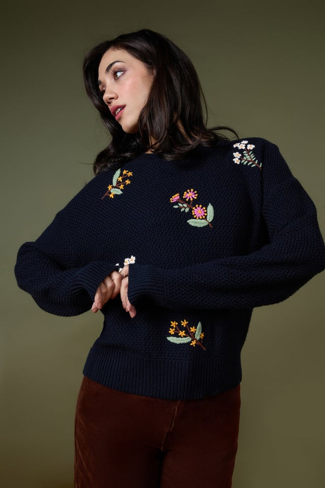 Elsie Embroidered Jumper