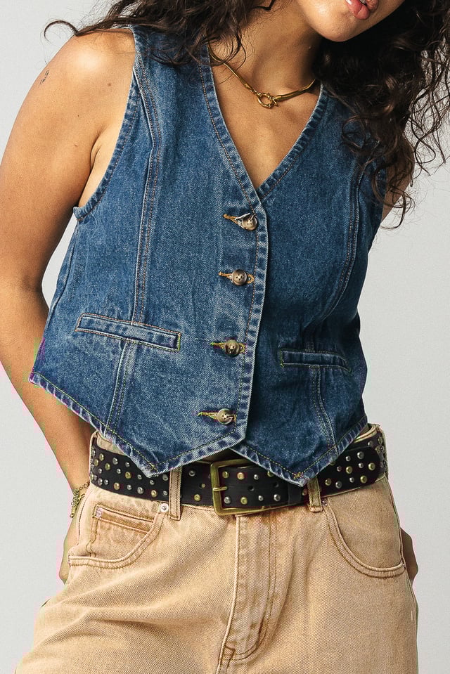 Casper Denim Vest