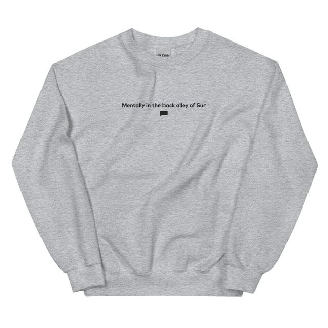 Vanderpump Rules Sur Back Alley Embroidered Crewneck