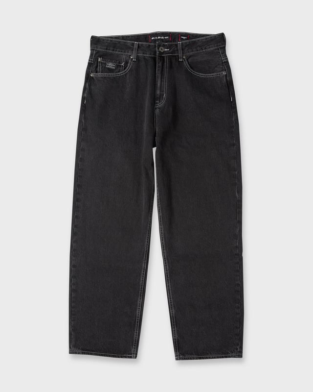 Baggy Denim Jeans Pants - Black Wash