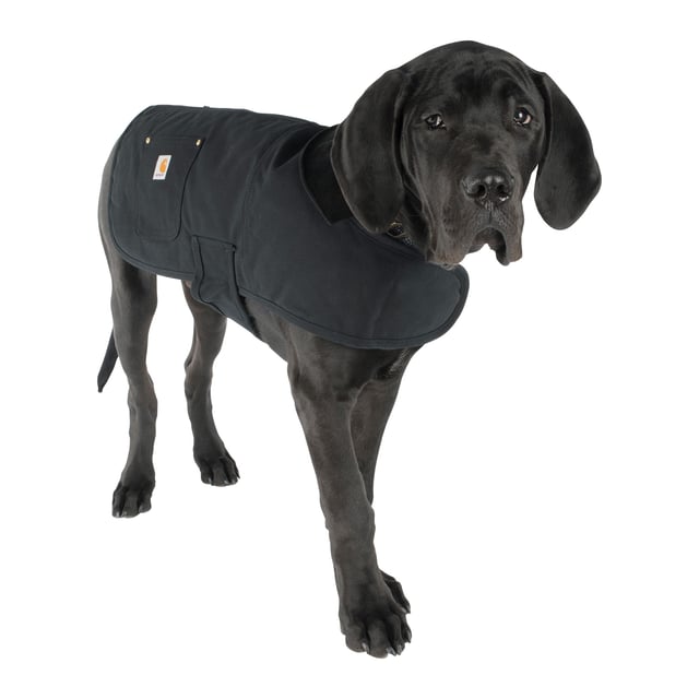 Carhartt Black Chore Coat for Dogs, Medium