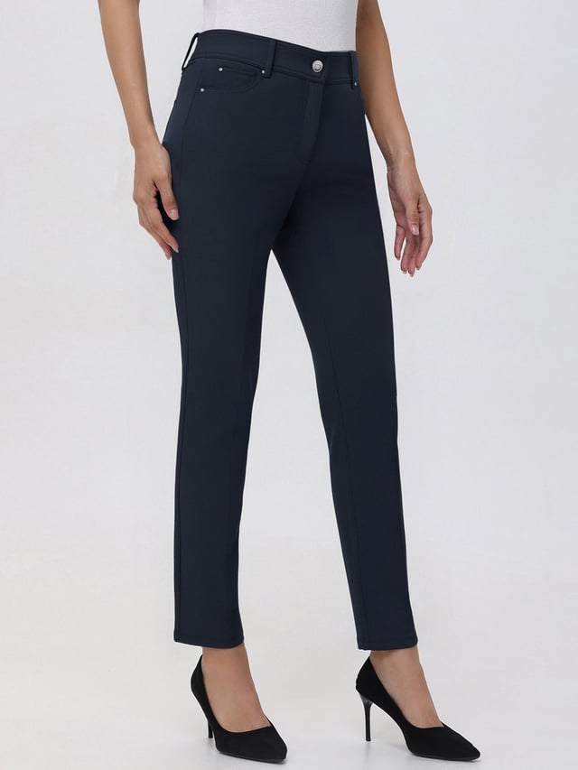 Luxe Ponte Straight Leg Pants