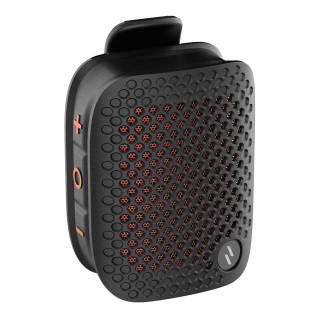 ZIZO Sonic Clip Ultra-Portable Wearable Speaker - Black
