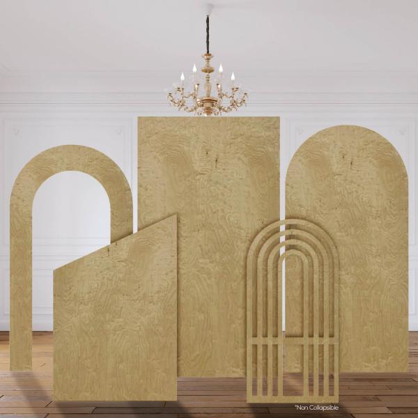 The "Sebastian" Chiara 5 Piece Collapsing Wall Panel Set