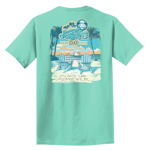 Jimmy Buffett Day Fins Up Forever T-Shirt
