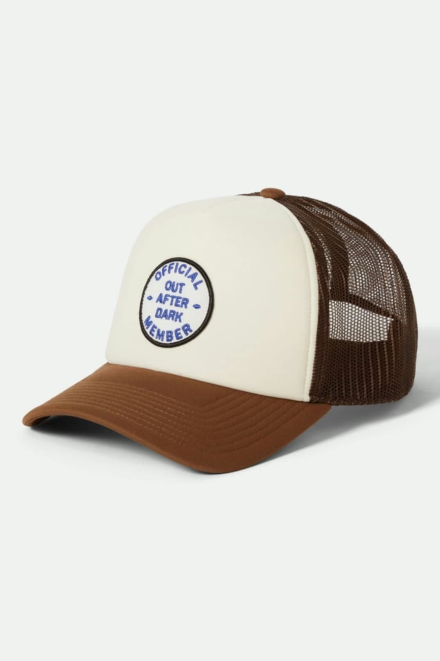 Out After Dark Netplus Trucker Hat - Pinecone Brown/Whitecap