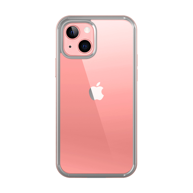 iPhone 13 6.1 inch Unicorn Beetle Edge Clear Bumper Case-Peach