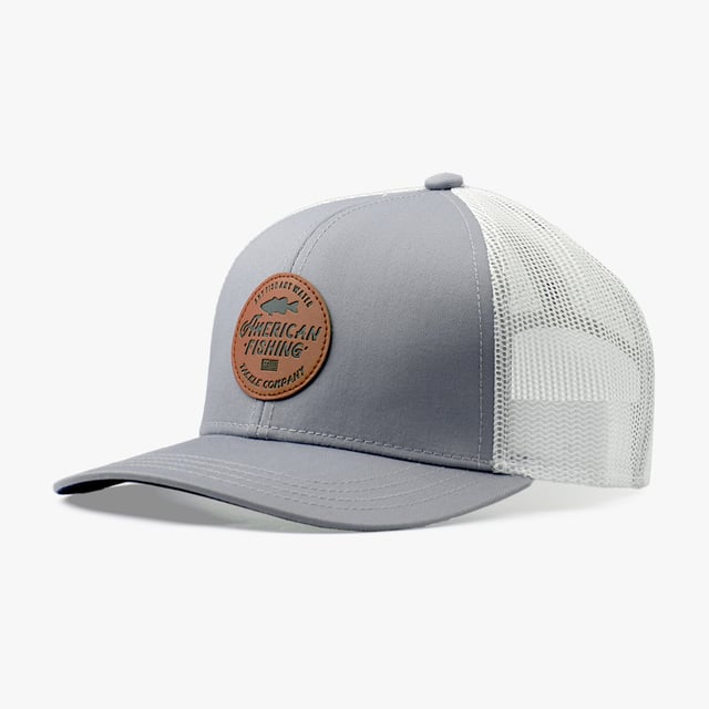 Youth Lemonade Leather Trucker Hat