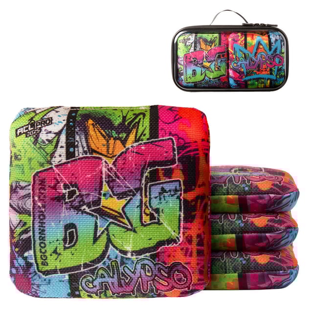 American Cornhole League | ACL® PRO Calypso Graffiti Cornhole Bags