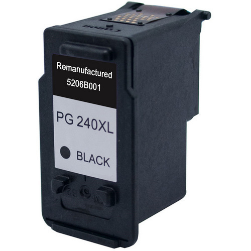 Canon PG-240XL High-Yield Black Remanufactured Ink Cartridge (5206B001)