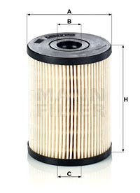 MANN -  Fuel Filter - Insert