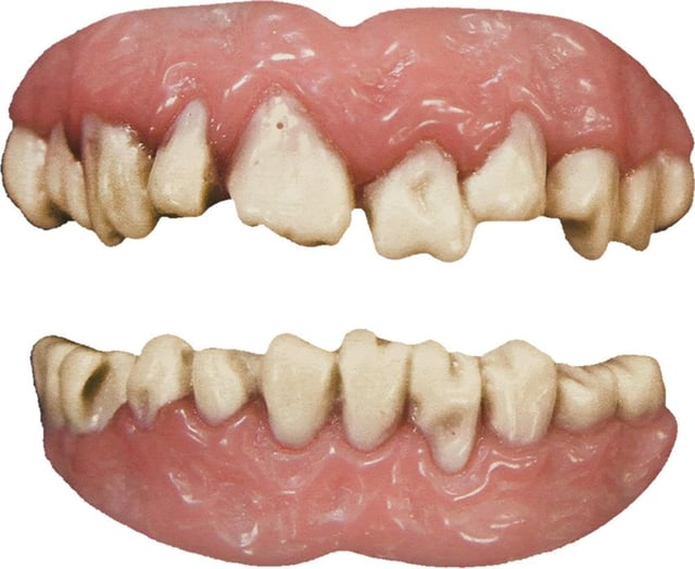 Fake Adult Costume Teeth: Zombie