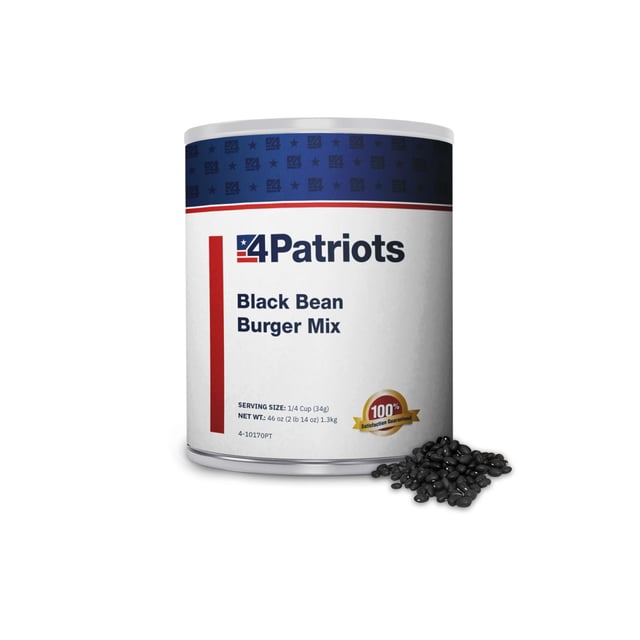 Black Bean Burger Mix #10 Can