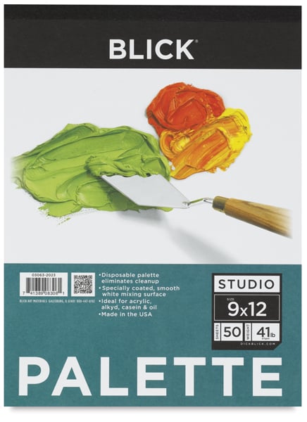 Blick Palette Paper Pad - 9" x 12", 50 Sheets