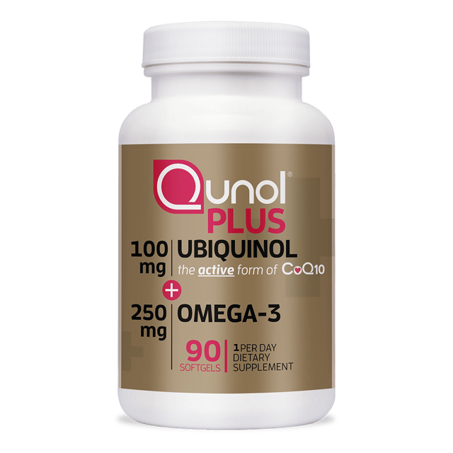 Plus Ubiquinol + Omega-3, 100mg + 250mg