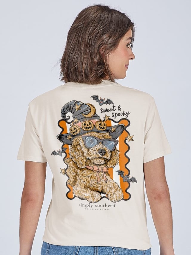 Simply Southern Dog Sweet & Spooky Fall T-Shirt