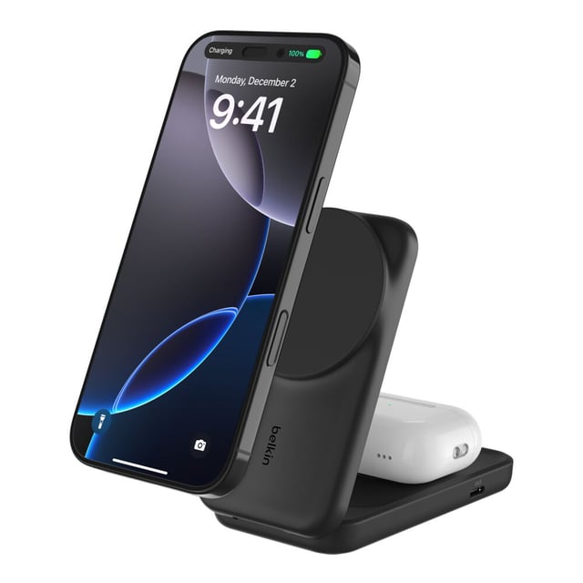 UltraCharge 2-in-1 Foldable Magnetic Charger with Qi2 25W | Belkin US