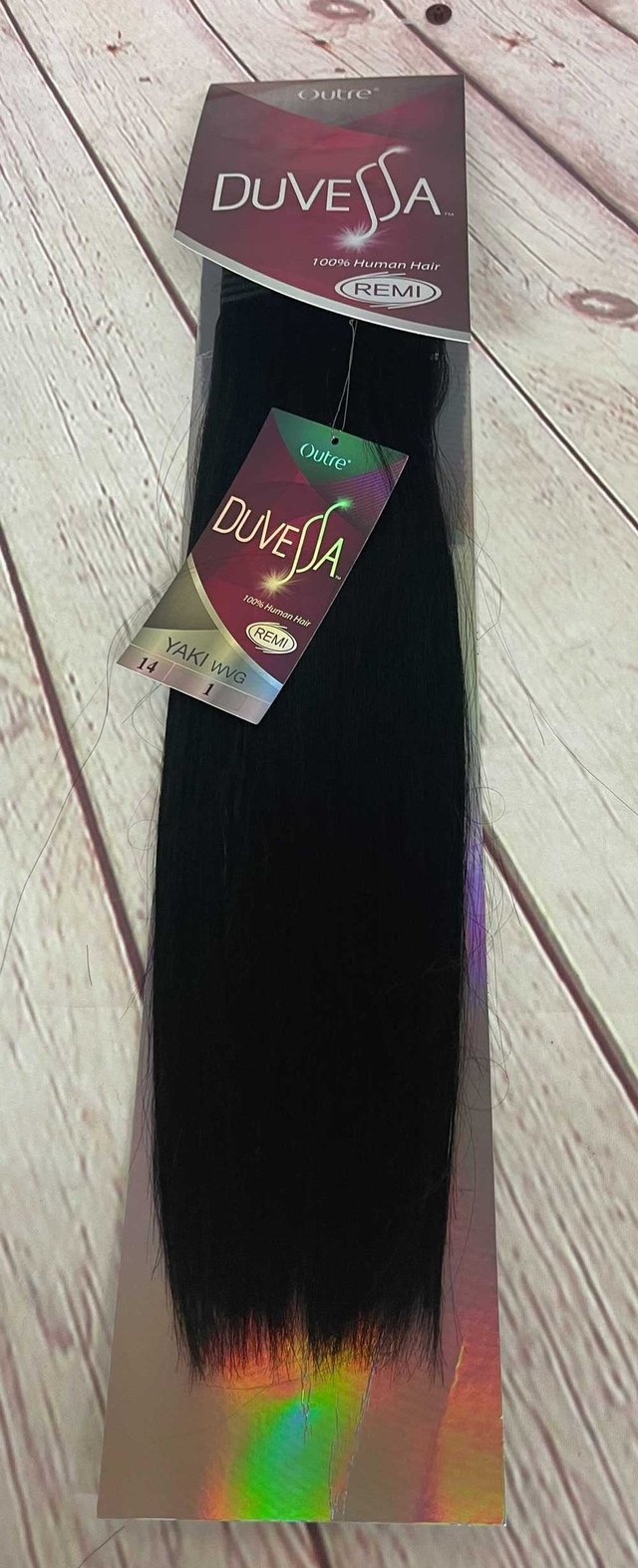 Outre Duvessa Remi Human Hair Yaki Weaving 10S"