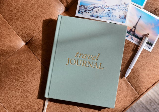 Hardcover Travel Journal