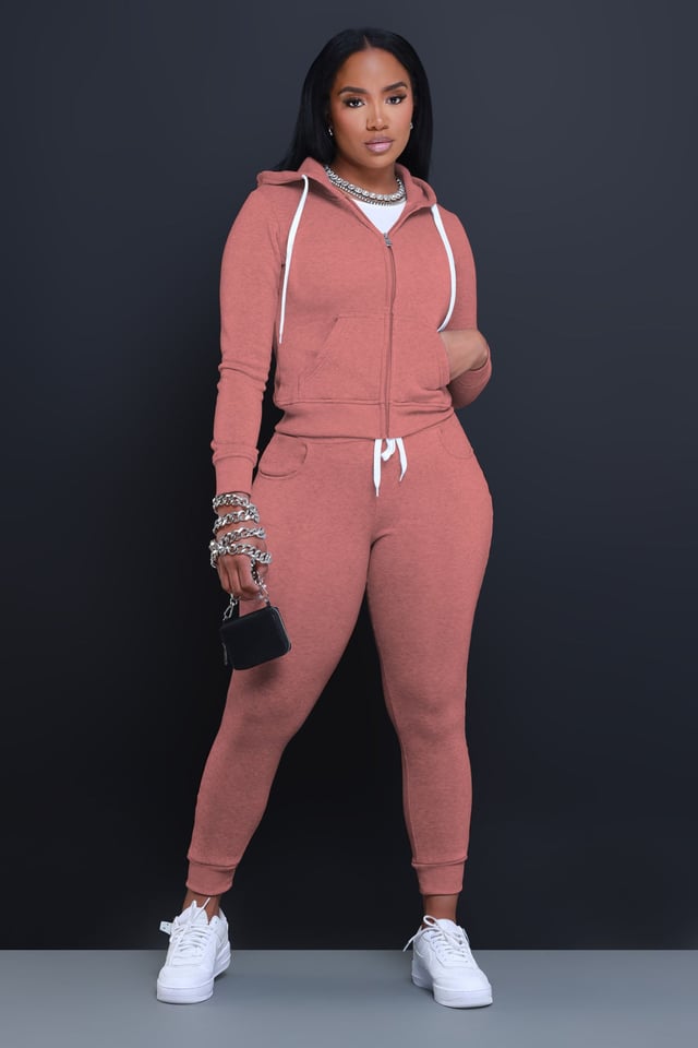 Like That Jogger Set - Mauve