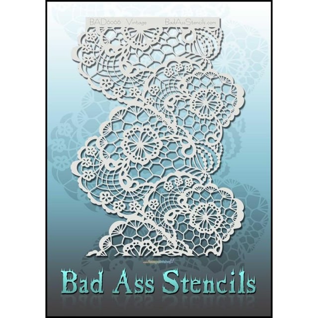 Vintage BAD6066 Bad Ass Stencil