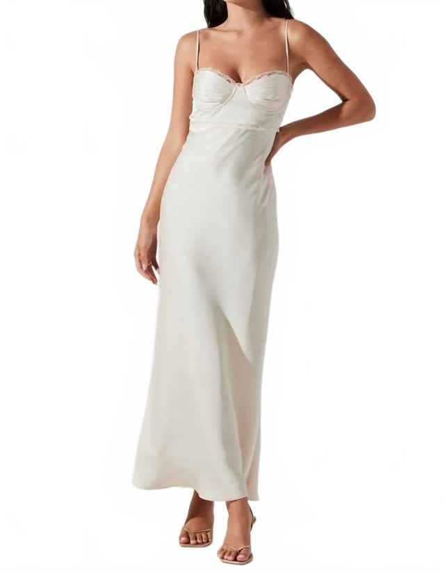 Florianne Maxi Dress In Champagne