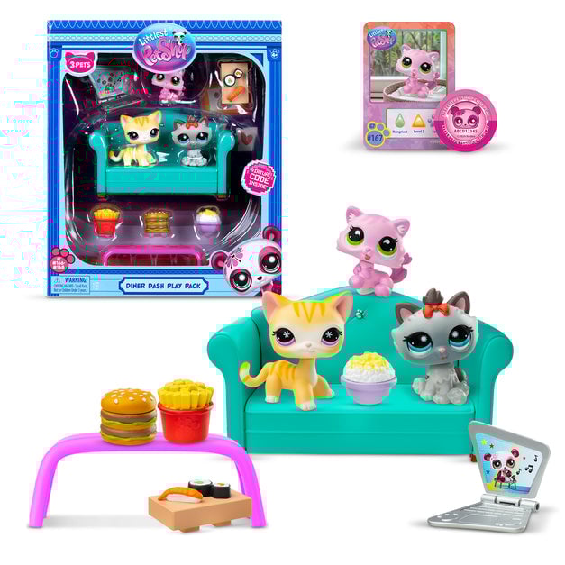 Littlest Pet Shop Diner Dash Playpack