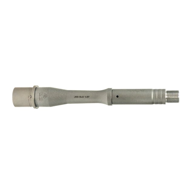 Faxon Match Series 7.5", Gunner 300 BLK, 1:5T, Pistol-Length, 416-R Stainless, Matte, 5R, Nickel Teflon Extension AR-15 Barrel
