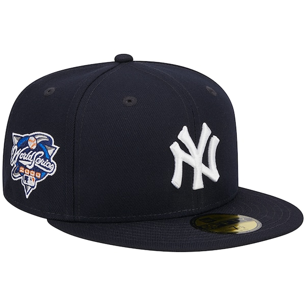 Men's New York Yankees New Era Navy  2000 World Series Team Color 59FIFTY Fitted Hat