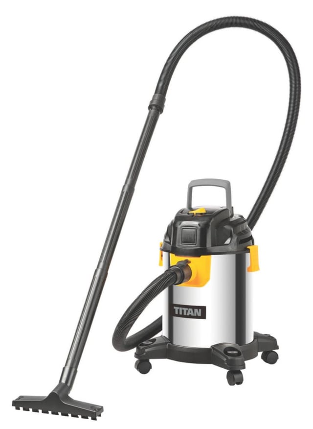 Titan TTB775VAC 1400W 20Ltr  Wet & Dry Vacuum 220-240V