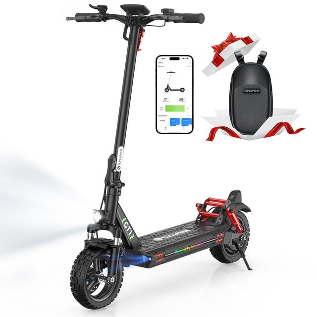 isinwheel GT1 Off Road Electric Scooter 1000W Peak
