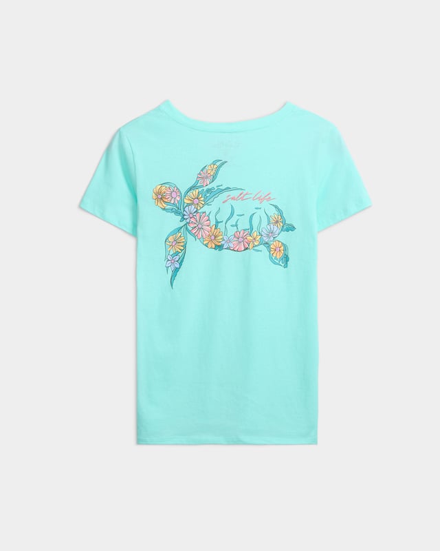 Women's Honu V-Neck Short Sleeve Shirt