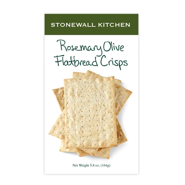 Rosemary Olive Flatbread Crisps