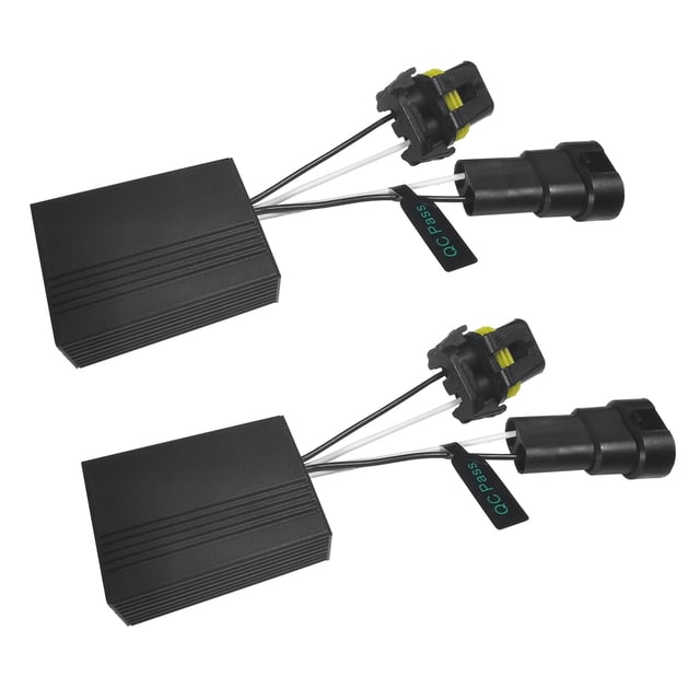9012 LED Bulb HIR2 Canbus Adapter Anti-Flicker Warning Canceler for LED Headlight