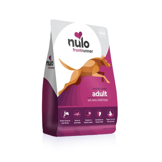 Nulo Frontrunner Adult Dog With Pork, Barley, & Beef Dog Food