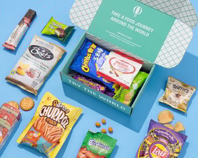 International Snacks & Treats of The World (7+ Products One-Time Box)