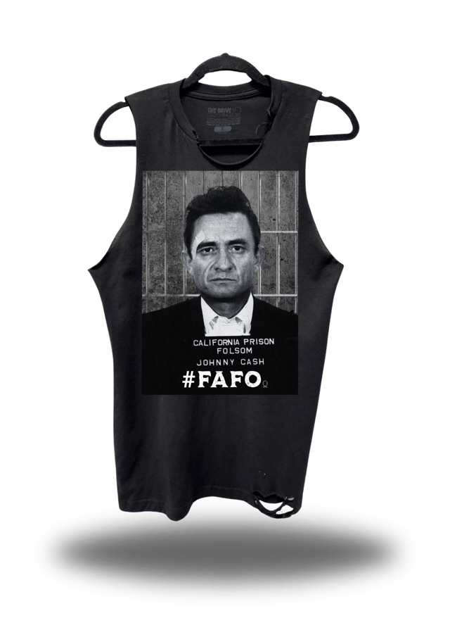 ROADRASH JOHNNY CASH FAFO TANK TOP