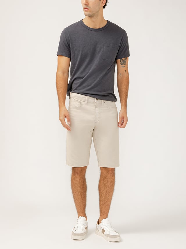 Zac Relaxed Fit Essential Twill Shorts