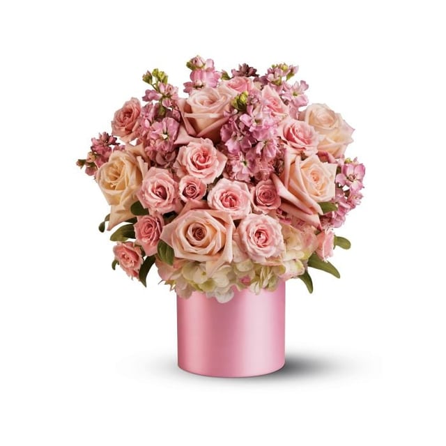 Teleflora's Pinking of You Bouquet - Deluxe