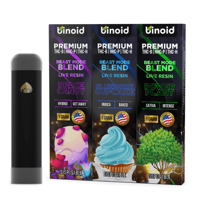 Beast Mode Blend Live Resin Disposable - 3 Pack Combo