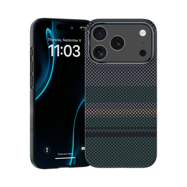 Aurora ArmorAir Case built with Kevlar® for iPhone 17 Pro Max