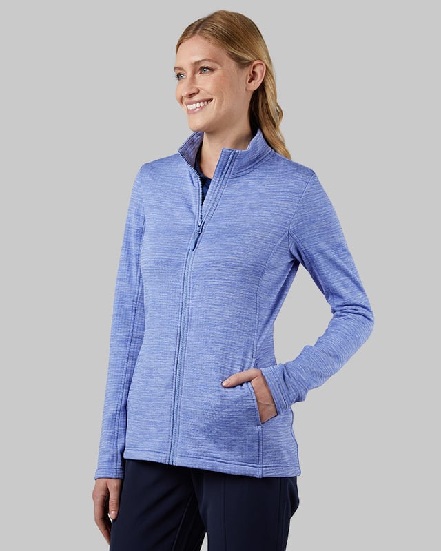 WOMEN'S GRID TECH FULL-ZIP