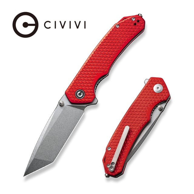Kronos Knife Company LLC Exclusives SKU - CIVIVI Brazen Kronos Flipper & Thumb Stud Knife PSA-638-4
